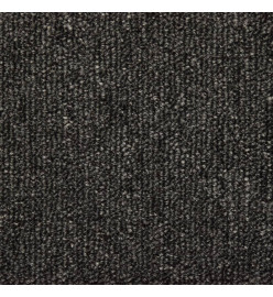 Tapis d'escalier 15 pcs 65x21x4 cm Anthracite