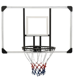 Panneau de basket-ball Transparent 106x69x3 cm Polycarbonate