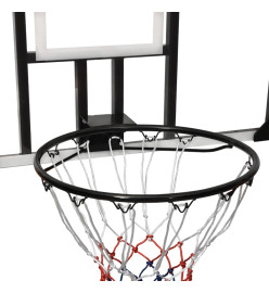 Panneau de basket-ball Transparent 106x69x3 cm Polycarbonate