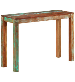 Table console 110x35x76 cm Bois de récupération massif