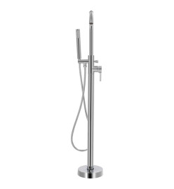 Robinet de baignoire sur pied Acier inoxydable 118,5 cm