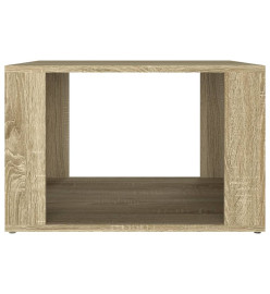 Table de chevet Chêne sonoma 57x55x36 cm Bois d'ingénierie