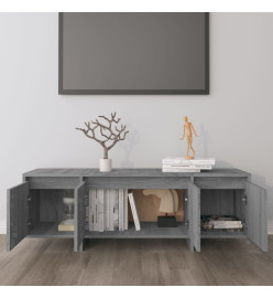 Meuble TV Sonoma gris 120x30x40,5 cm Aggloméré