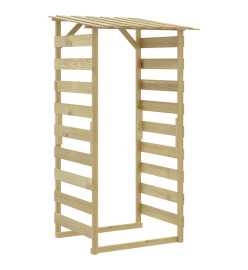 Pergola avec toit 100x90x200 cm Bois de pin imprégné