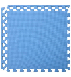 Tapis de sol 6 pcs 2,16 ㎡ EVA Mousse Bleu