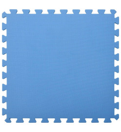 Tapis de sol 6 pcs 2,16 ㎡ EVA Mousse Bleu