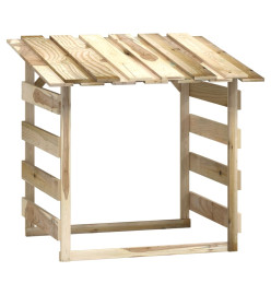 Pergolas avec toits 4 pcs 100x90x100 cm Bois de pin imprégné