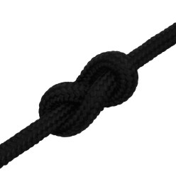 Corde de travail Noir 16 mm 100 m Polyester