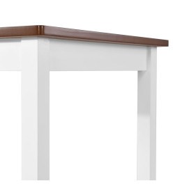 Table de bar Bois massif 108 x 60 x 91 cm