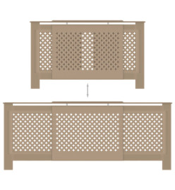 Cache-radiateur MDF 205 cm