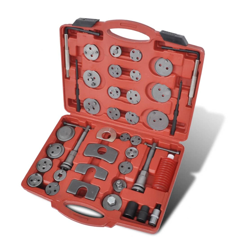 Kit d'outils de filetage de piston d'étrier 40 pcs