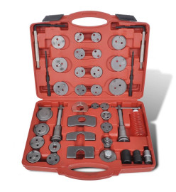 Kit d'outils de filetage de piston d'étrier 40 pcs