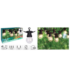 ProGarden Guirlande lumineuse de jardin 20 ampoules LED 24 V