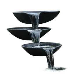 Ubbink Fontaine à cascade de jardin coquille avec pompe 35/45/55 cm