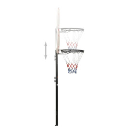 Support de basket-ball Blanc 216-250 cm Polyéthylène