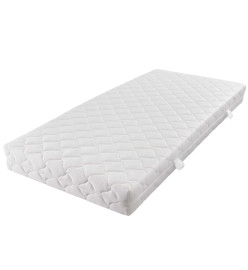 Matelas avec housse lavable 200 x 120 x 17 cm