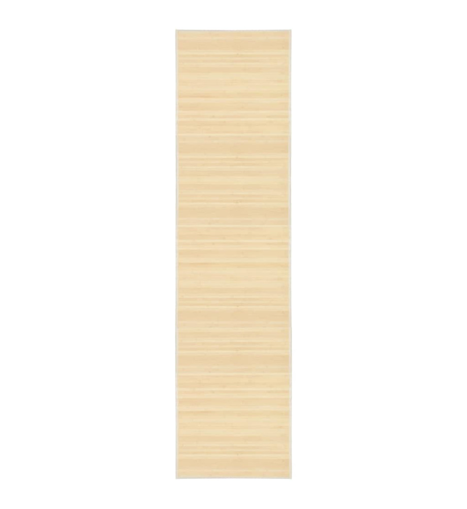 Tapis Bambou 80x300 cm Naturel