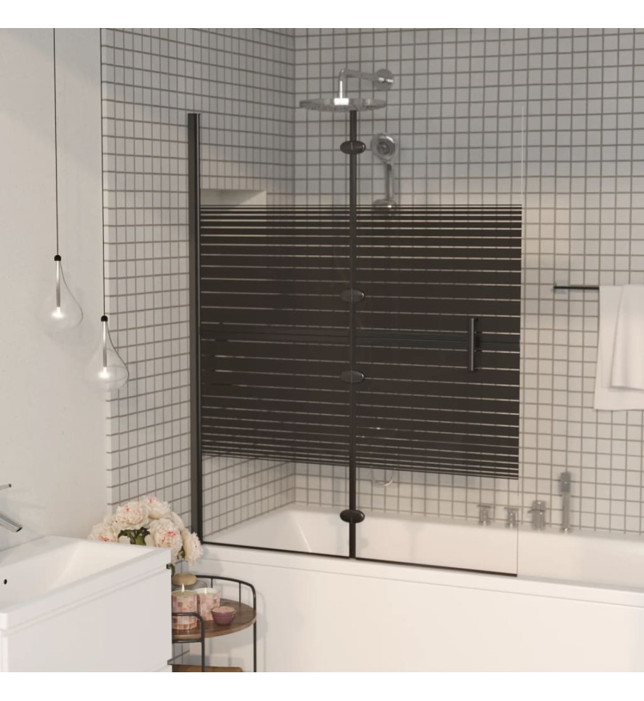 Cabine de douche pliable ESG 120x140 cm Noir