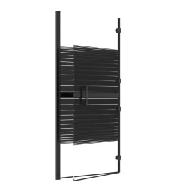 Cabine de douche pliable ESG 120x140 cm Noir