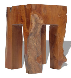 Tabouret Bois de teck massif