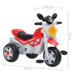 Tricycle pour enfants Rouge