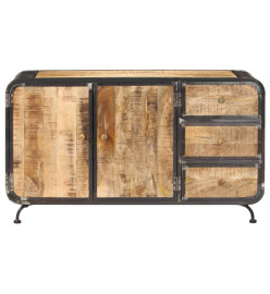 Buffet 140 x 40 x 80 cm Bois de manguier massif