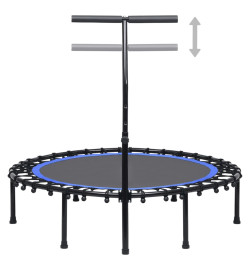 Trampoline de fitness avec poignée 122 cm