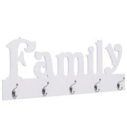 Porte-manteau mural FAMILY 74x29,5 cm