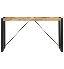 Table de salle à manger 140x70x75 cm Bois de manguier massif