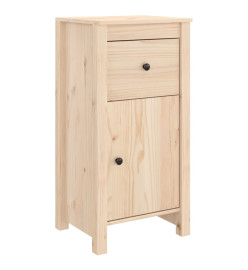 Buffets 2 pcs 40x35x80 cm Bois massif de pin