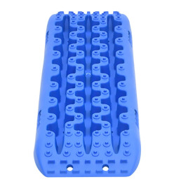 Planches de traction 2 pc Bleu 106x30,5x7 cm Nylon