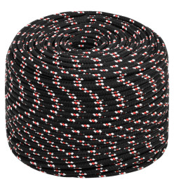 Corde de bateau Noir 10 mm 25 m Polypropylène