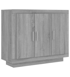 Buffet Sonoma gris 92x35x75 cm Bois d'ingénierie