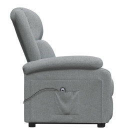 Fauteuil Gris clair Tissu