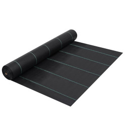 Toile de paillage Noir 2x150 m PP
