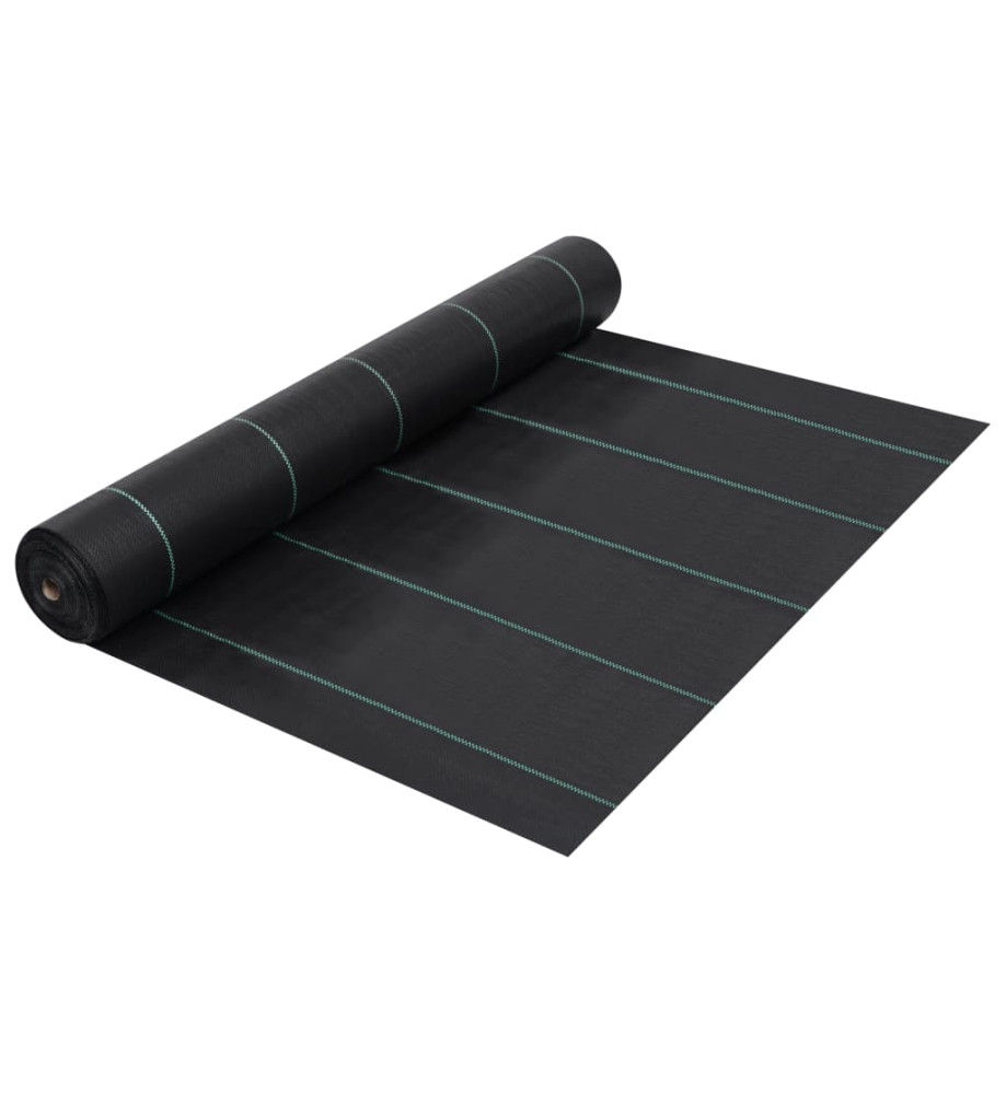Toile de paillage Noir 2x150 m PP Toile de paillage Noir 2x150 m PP