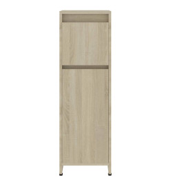 Armoire de salle de bain Chêne sonoma 30x30x95 cm Aggloméré