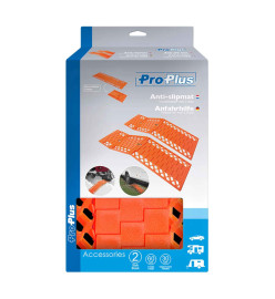 ProPlus Ensemble de 2 tapis de traction pliables 360835