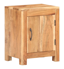 Table de chevet 40x30x50 cm Bois d'acacia massif