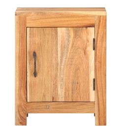 Table de chevet 40x30x50 cm Bois d'acacia massif