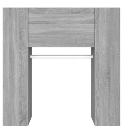 Armoire de couloir Sonoma gris 97,5x37x99 cm Bois d'ingénierie