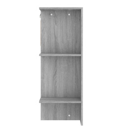 Armoire de couloir Sonoma gris 97,5x37x99 cm Bois d'ingénierie