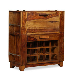 Armoire de bar Bois massif de Sesham 85 x 40 x 95 cm