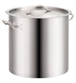 Ensemble de 2 casseroles à bouillon 71/36 L Inox