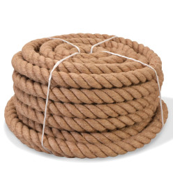 Corde 100 % jute 40 mm 30 m