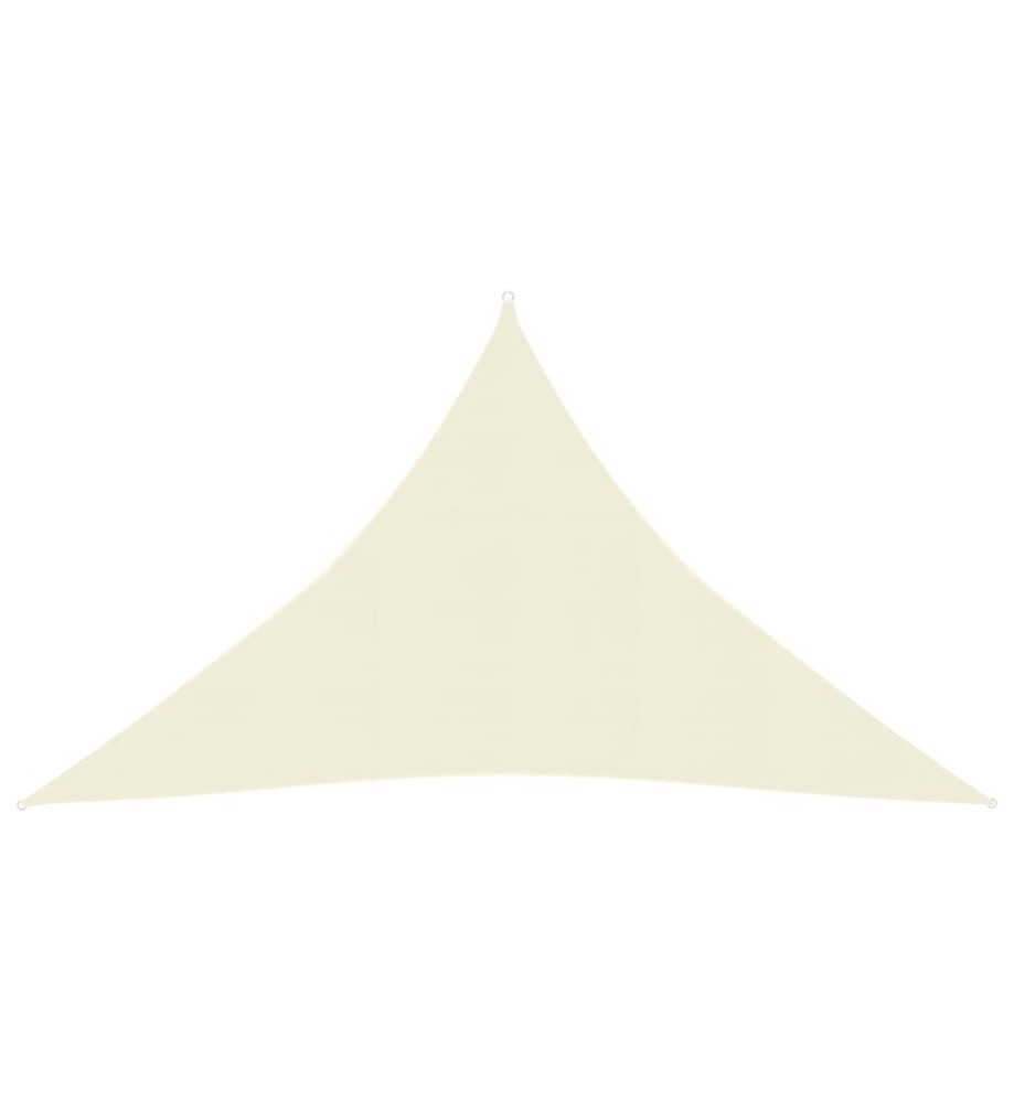 Voile d'ombrage 160 g/m² Crème 5x5x6 m PEHD