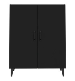 Buffet Noir 70x34x90 cm Bois d'ingénierie