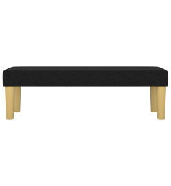 Banc Noir 100x30x30 cm Tissu