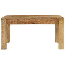 Table basse 80x80x40 cm Bois de manguier massif