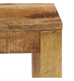 Table basse 80x80x40 cm Bois de manguier massif